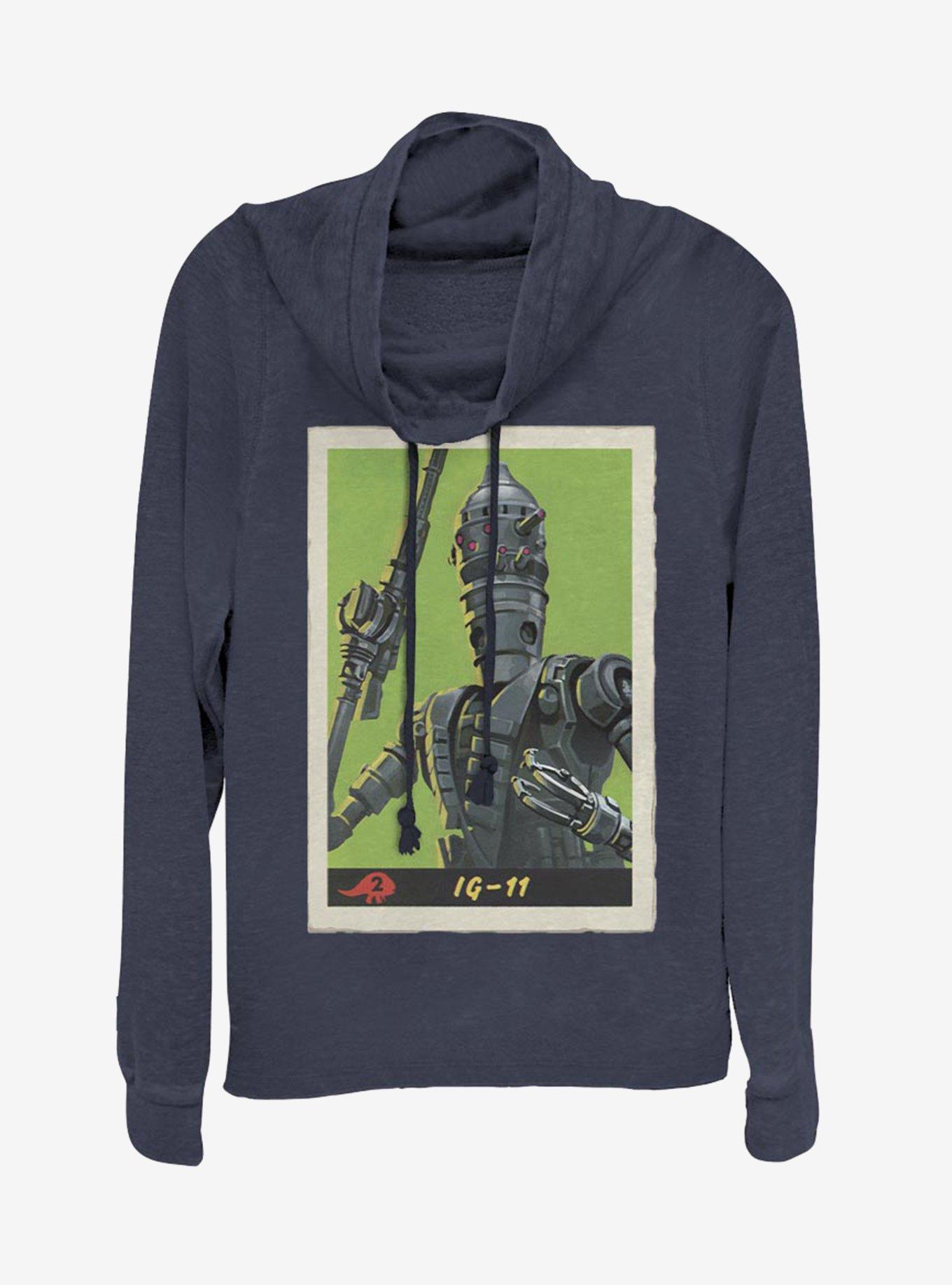 Star Wars The Mandalorian IG Poster Cowlneck Long-Sleeve Womens Top, , hi-res