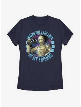 Star Wars Episode IX The Rise Of Skywalker Last Look C3PO Womens T-Shirt, , hi-res