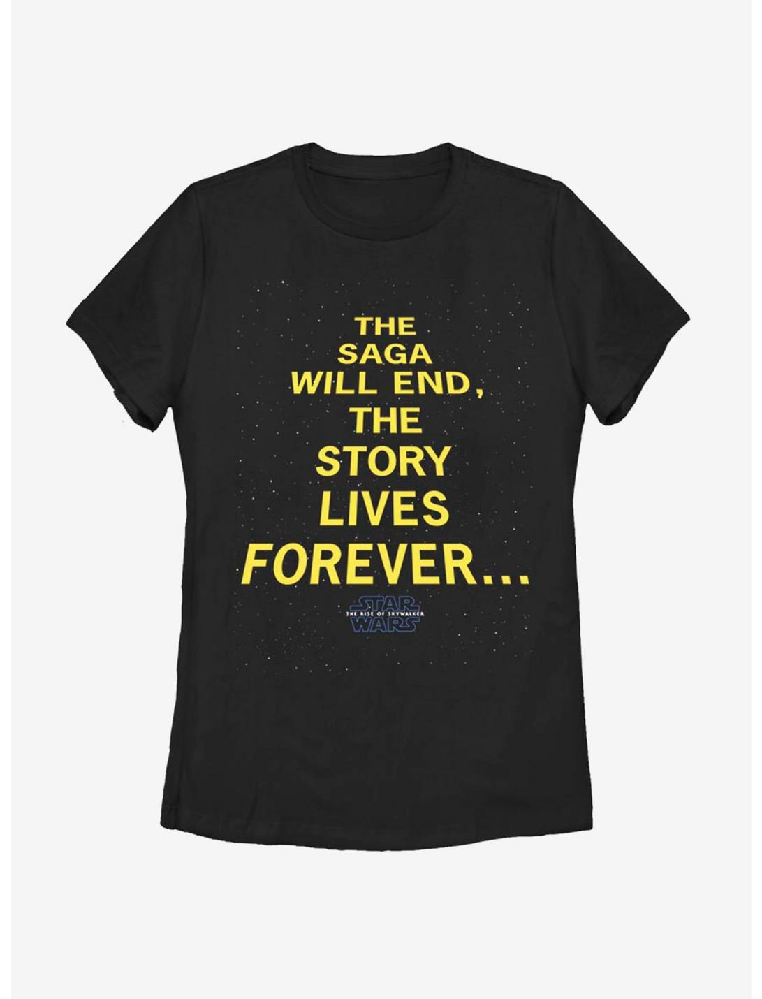Star Wars Episode IX The Rise Of Skywalker Long Live Womens T-Shirt, BLACK, hi-res