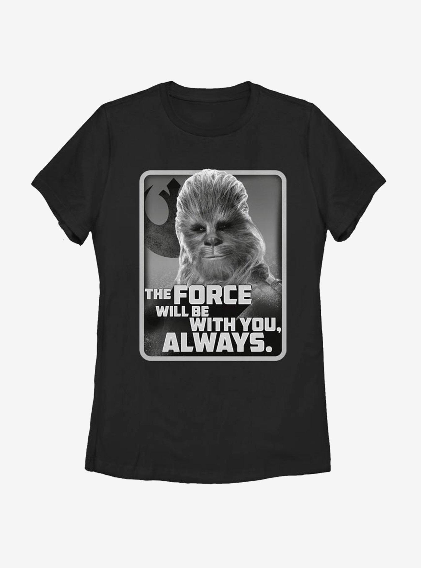 Star Wars Episode IX The Rise Of Skywalker With You Chewie Womens T-Shirt, , hi-res