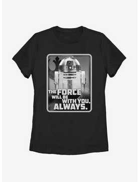 Star Wars Episode IX The Rise Of Skywalker With You R2D2 Womens T-Shirt, , hi-res