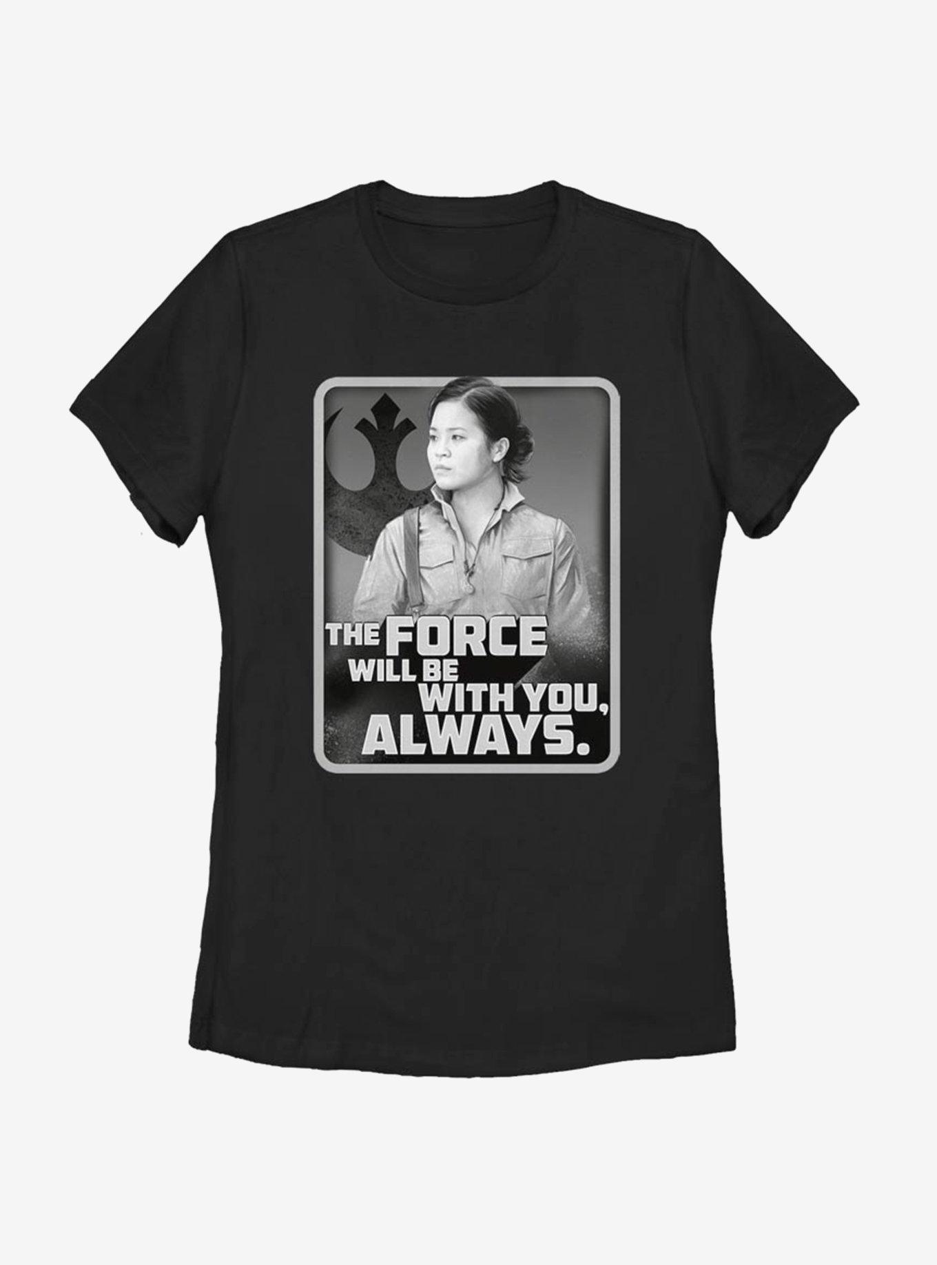 Star Wars Episode IX The Rise Of Skywalker With You Rose Womens T-Shirt, , hi-res