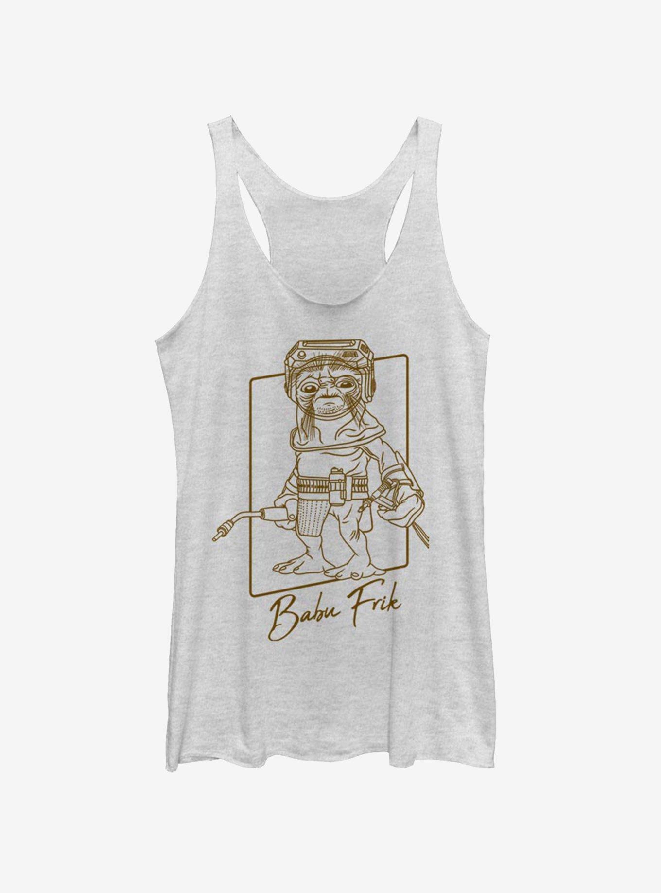 Star Wars Episode IX The Rise Of Skywalker Babu Outline Womens Tank Top, , hi-res