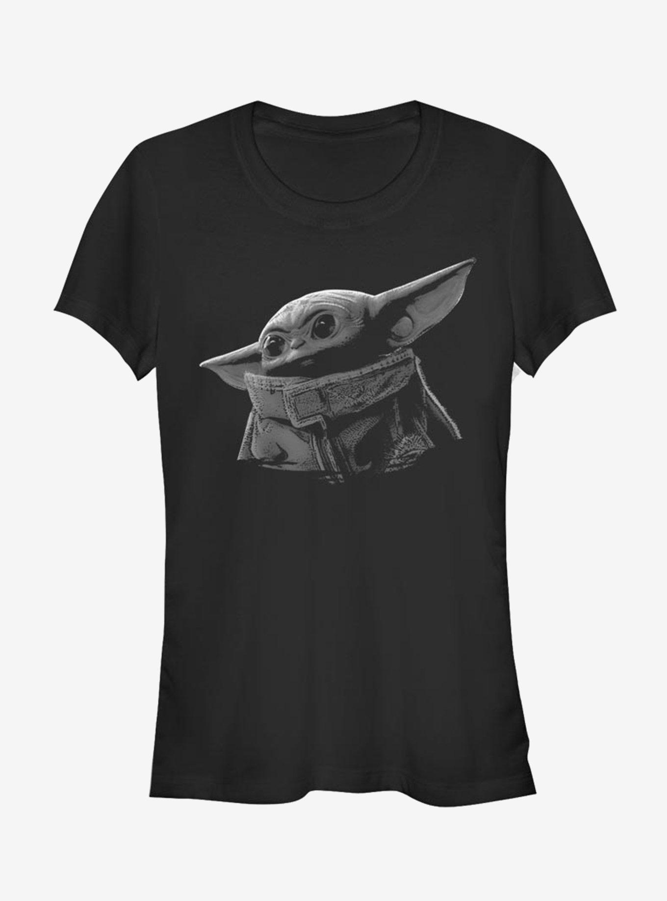 Star Wars The Mandalorian The Child Green Grey Girls T-Shirt