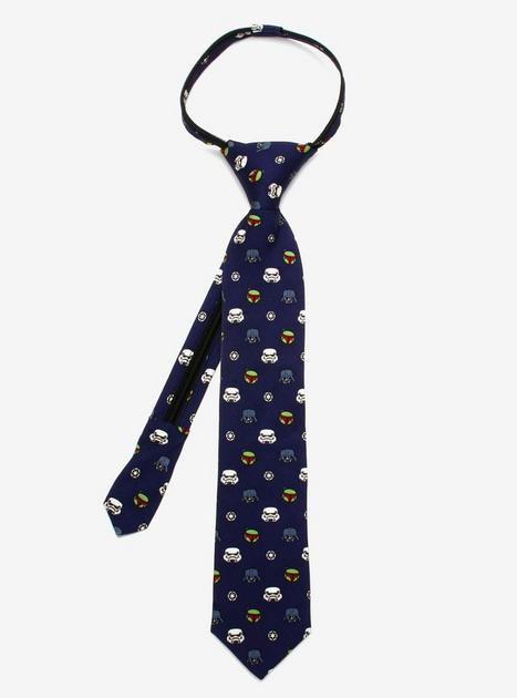 Star Wars Imperial Villains Youth Zipper Tie | BoxLunch