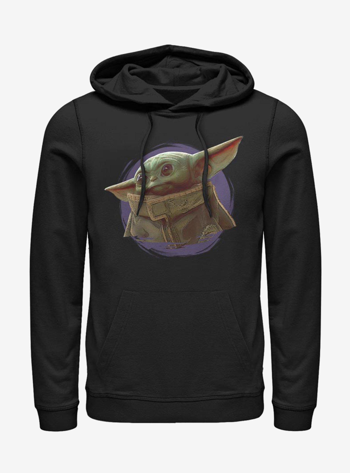 Star Wars The Mandalorian The Child Purple Ball Hoodie, BLACK, hi-res