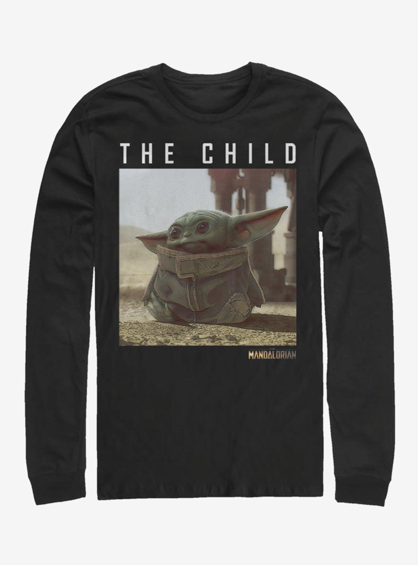 Star Wars The Mandalorian The Child Green Child Long-Sleeve T-Shirt, , hi-res