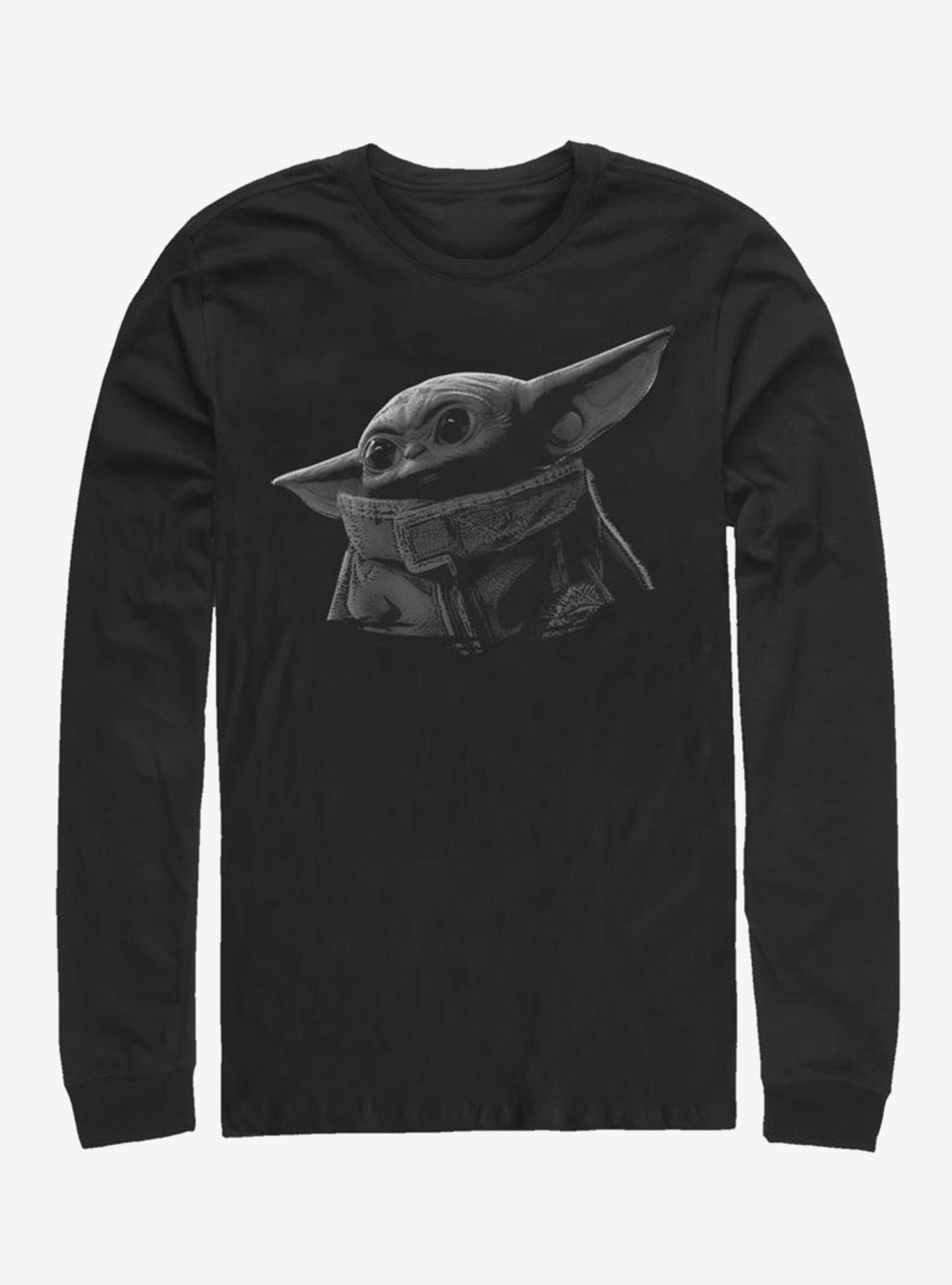 Star Wars The Mandalorian The Child Green Grey Long-Sleeve T-Shirt, , hi-res