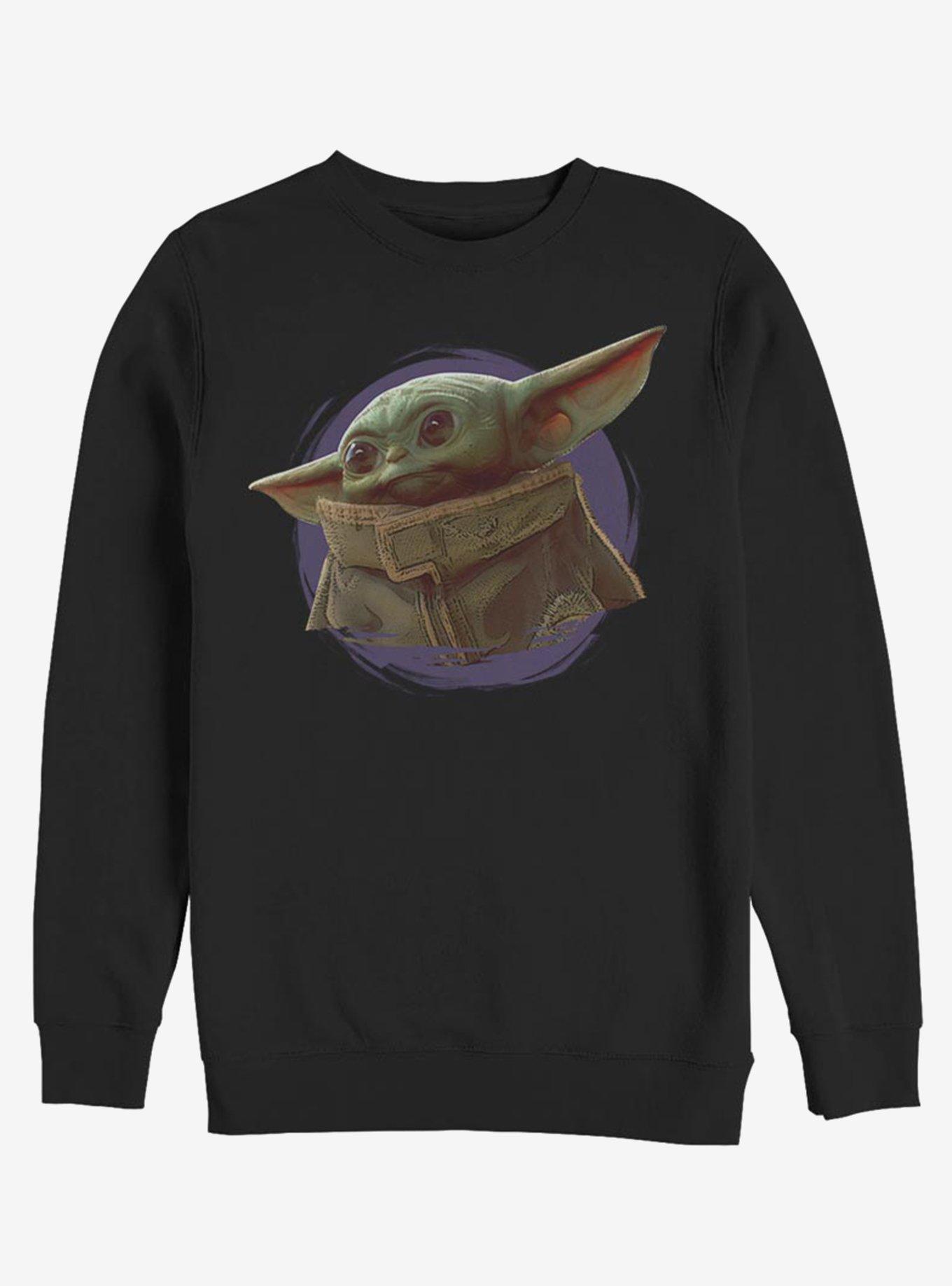 Star Wars The Mandalorian The Child Purple Ball Sweatshirt, BLACK, hi-res