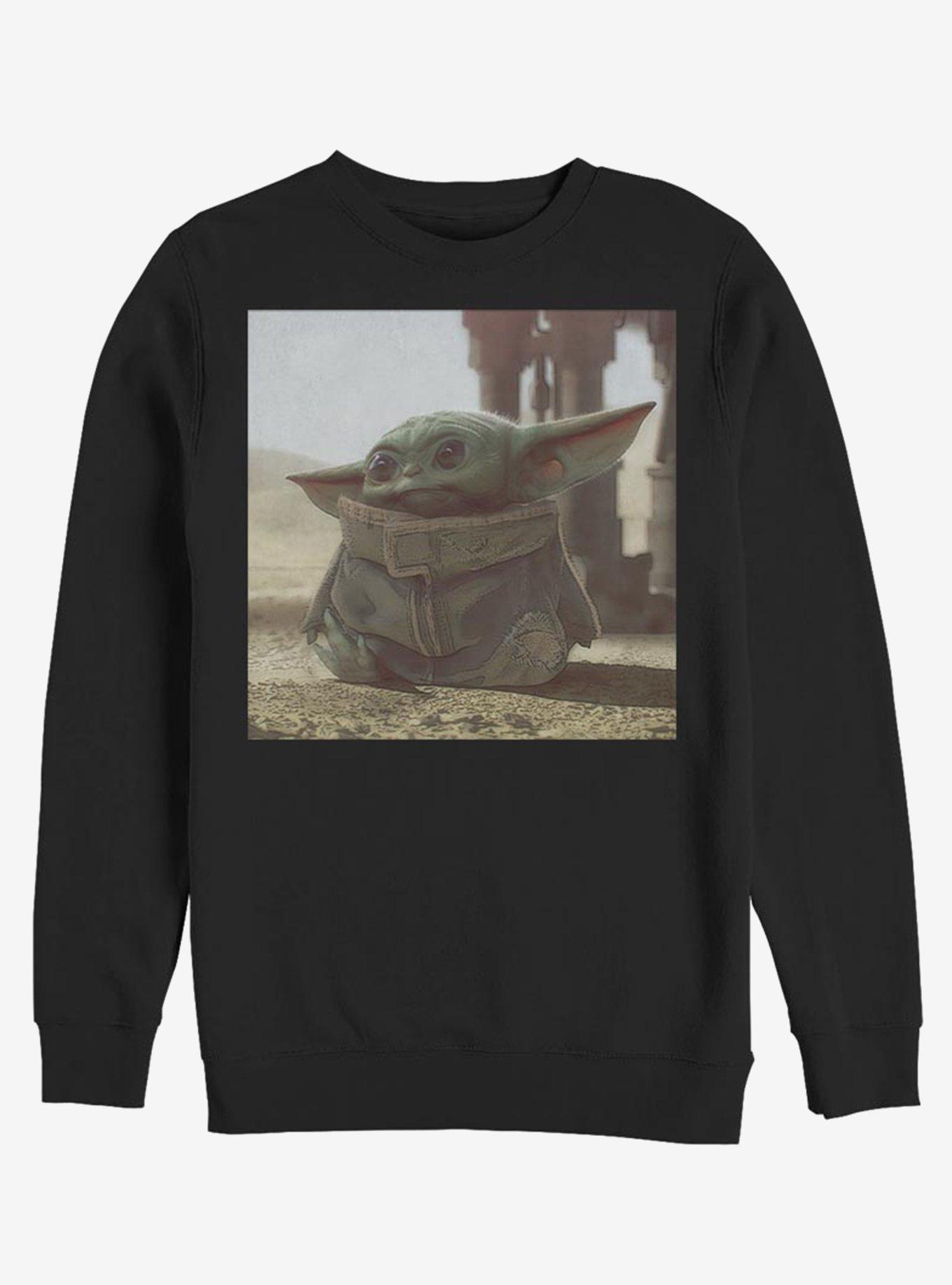 Star Wars The Mandalorian The Child Tiny Green Sweatshirt, , hi-res