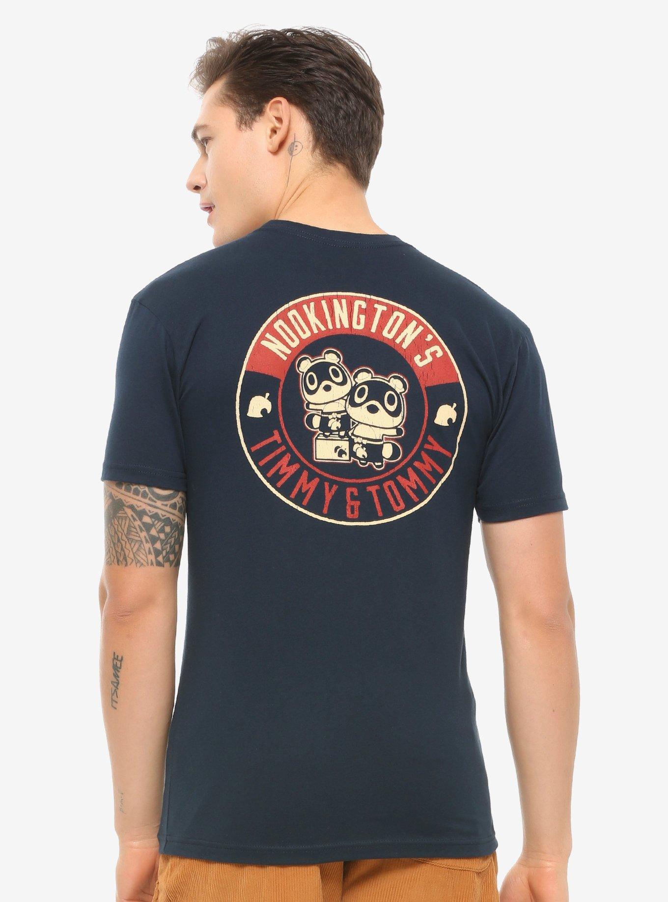 Animal Crossing Nookington's Timmy & Tommy T-Shirt - BoxLunch Exclusive, RED, hi-res