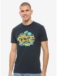 Scooby-Doo Mystery Machine Floral T-Shirt - BoxLunch Exclusive, BLUE, hi-res