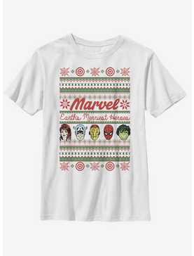 Marvel Avengers Merriest Heroes Youth T-Shirt, , hi-res