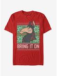 Disney The Emperors New Groove Bring On The Holidays T-Shirt, RED, hi-res