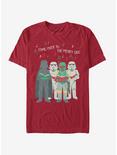 Star Wars Dark Side Carols T-Shirt, CARDINAL, hi-res