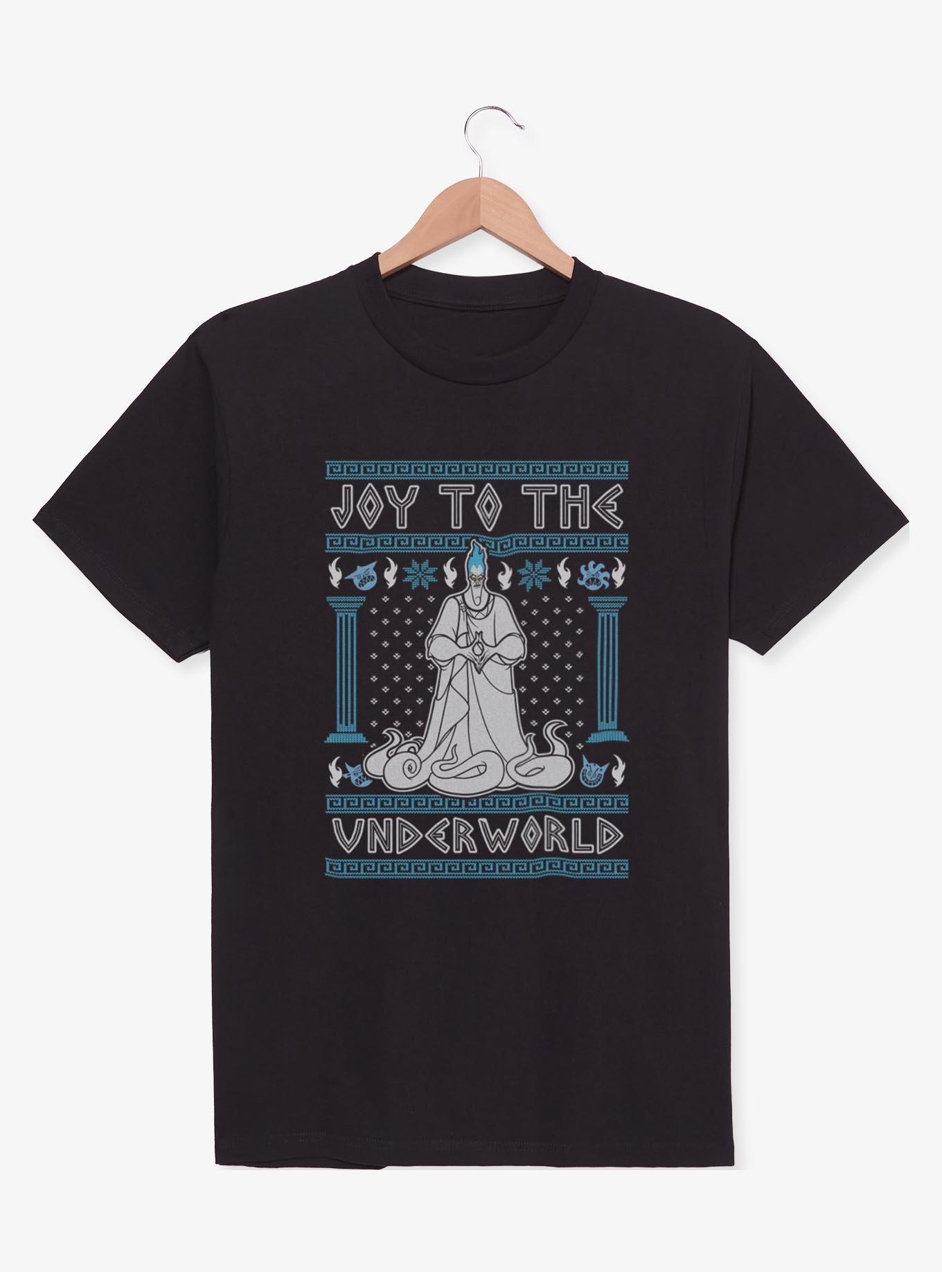 Disney Hercules Hades Joy To The Underworld Christmas Pattern T 