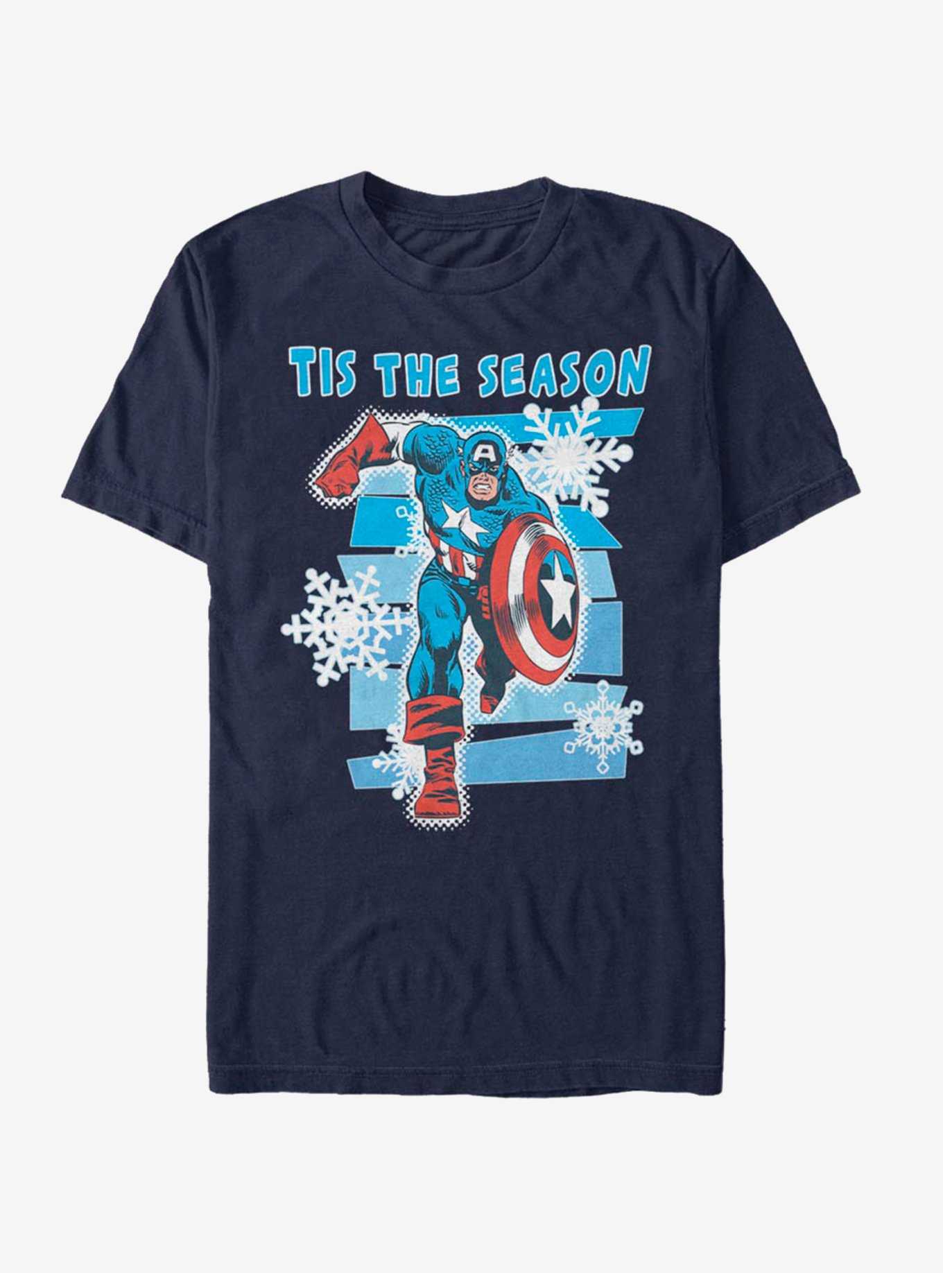 Marvel Captain America Shield Season T-Shirt, , hi-res