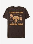 Star Wars Gingerbread Side T-Shirt, DARK CHOCOLATE, hi-res