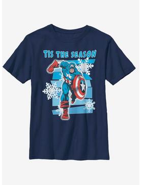 Marvel Captain America Shield Season Youth T-Shirt, , hi-res