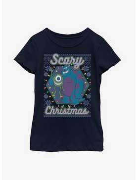 Disney Monsters University Scary Christmas Youth Girls T-Shirt, , hi-res