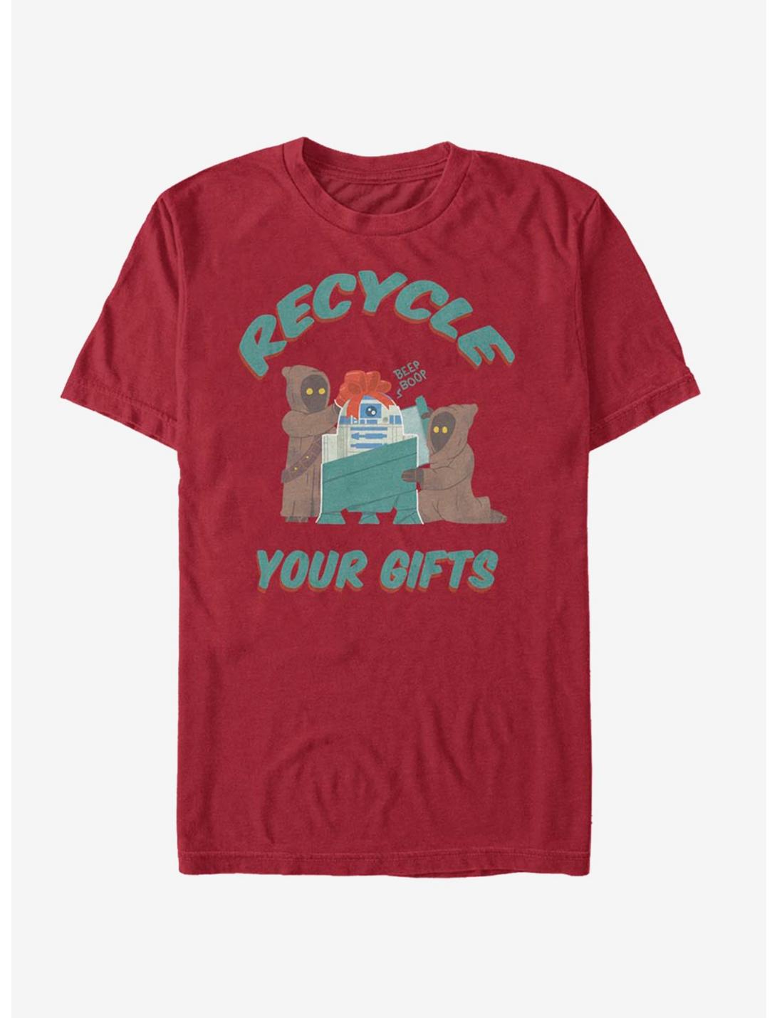 Star Wars Jawa Recycle Gifts T-Shirt, CARDINAL, hi-res