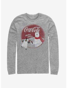 Coca Cola Holiday Cheers Bear Long-Sleeve T-Shirt, , hi-res