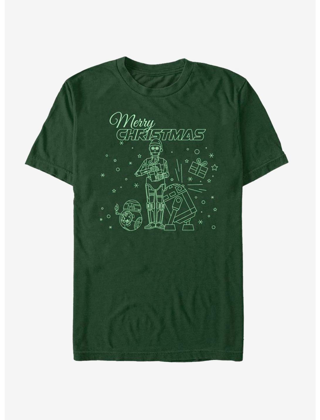 Star Wars Droid Wishes T-Shirt, FOREST GRN, hi-res