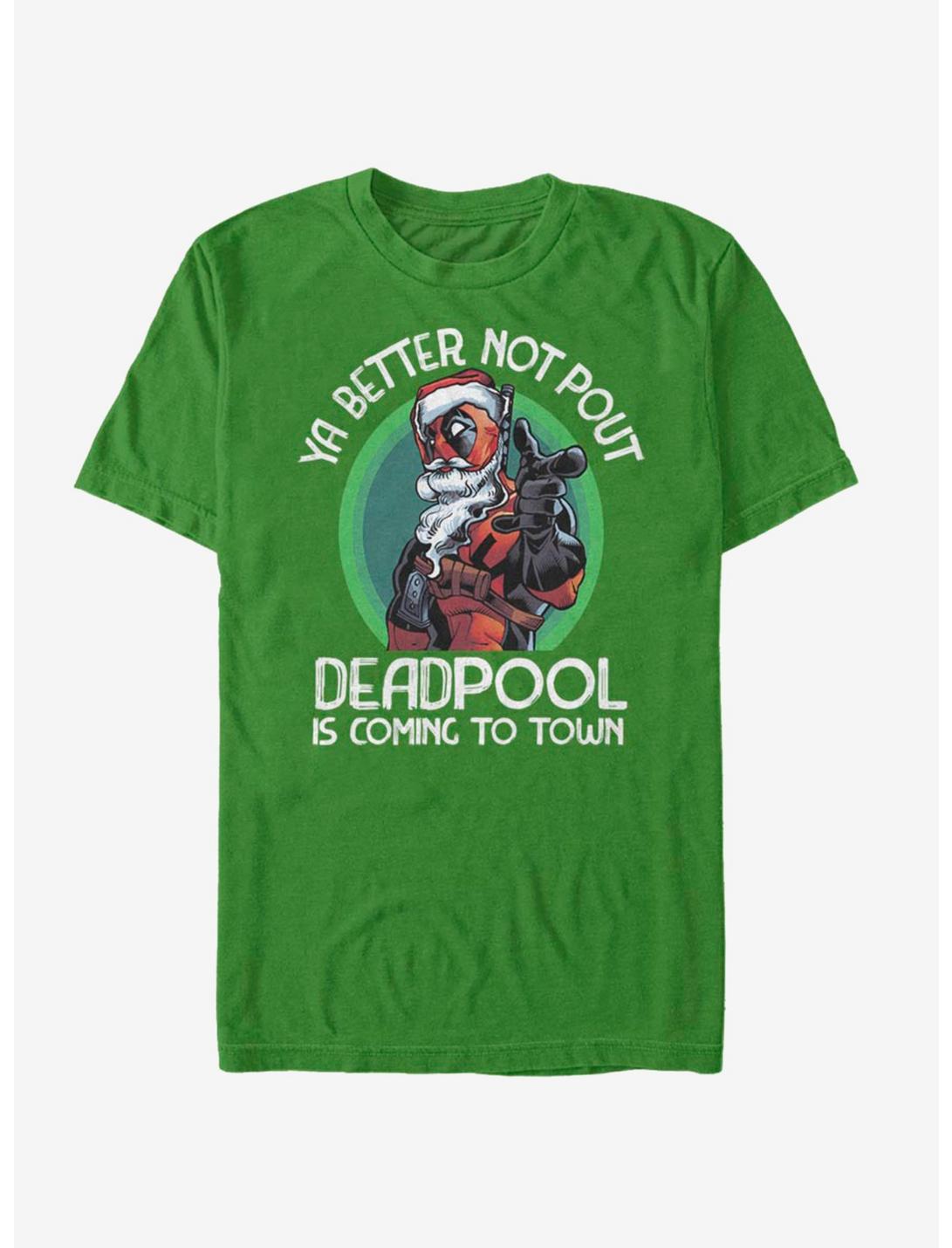 Marvel Deadpool Better Not Pout T-Shirt, KELLY, hi-res