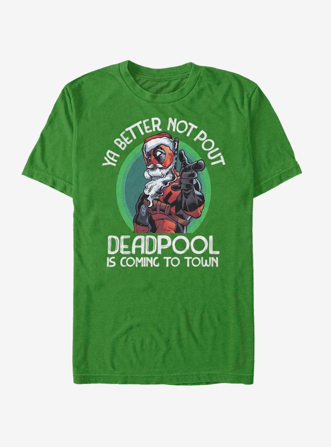 Marvel Deadpool Better Not Pout T-Shirt, , hi-res