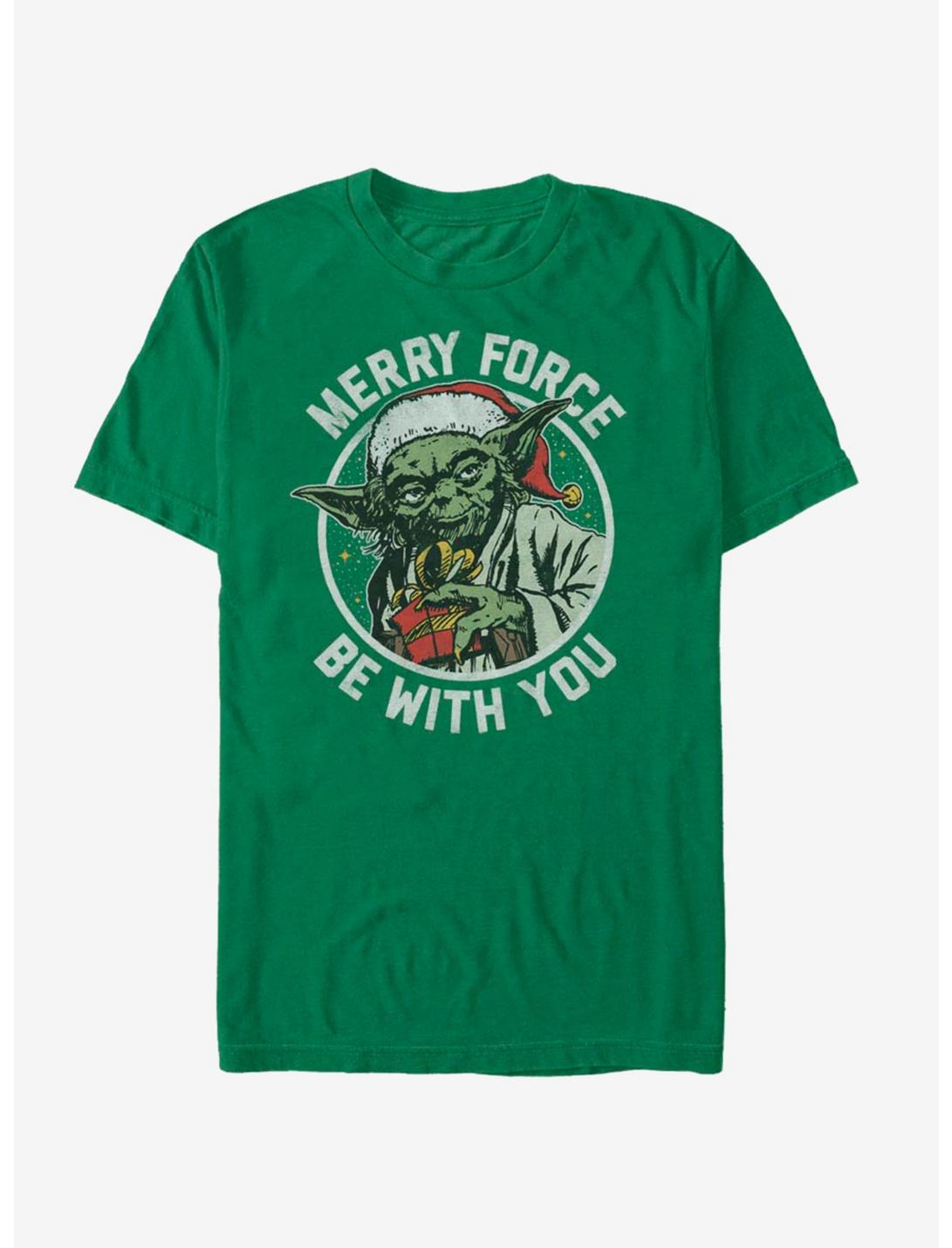Star Wars Merry Force T-Shirt, KELLY, hi-res