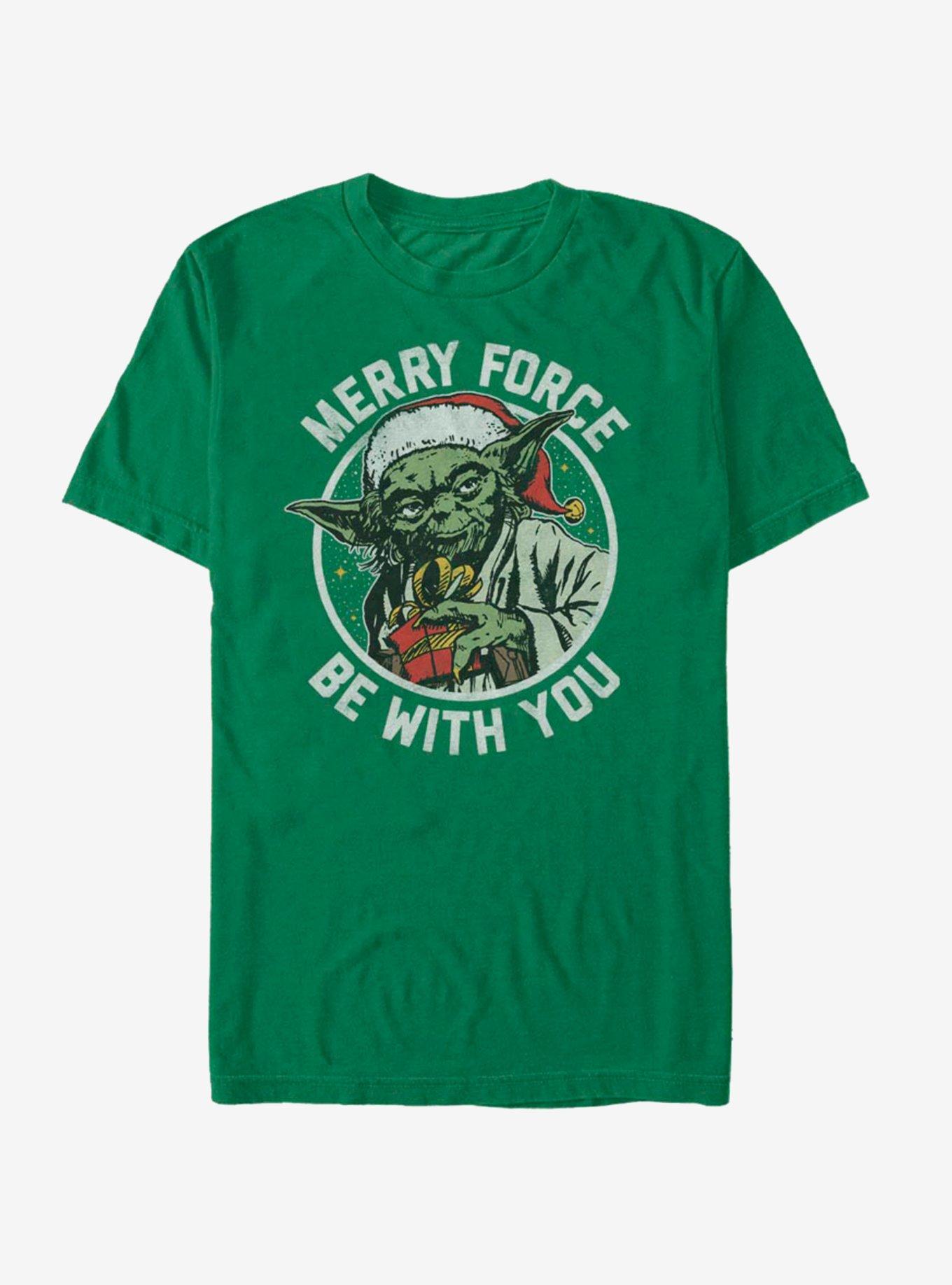 Star Wars Merry Force T-Shirt, , hi-res
