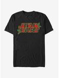 Star Wars Tartan Logo T-Shirt, BLACK, hi-res