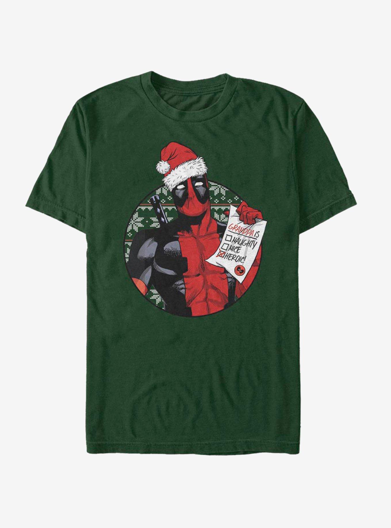 Marvel Deadpool Grandpa Is Heroic T-Shirt, , hi-res