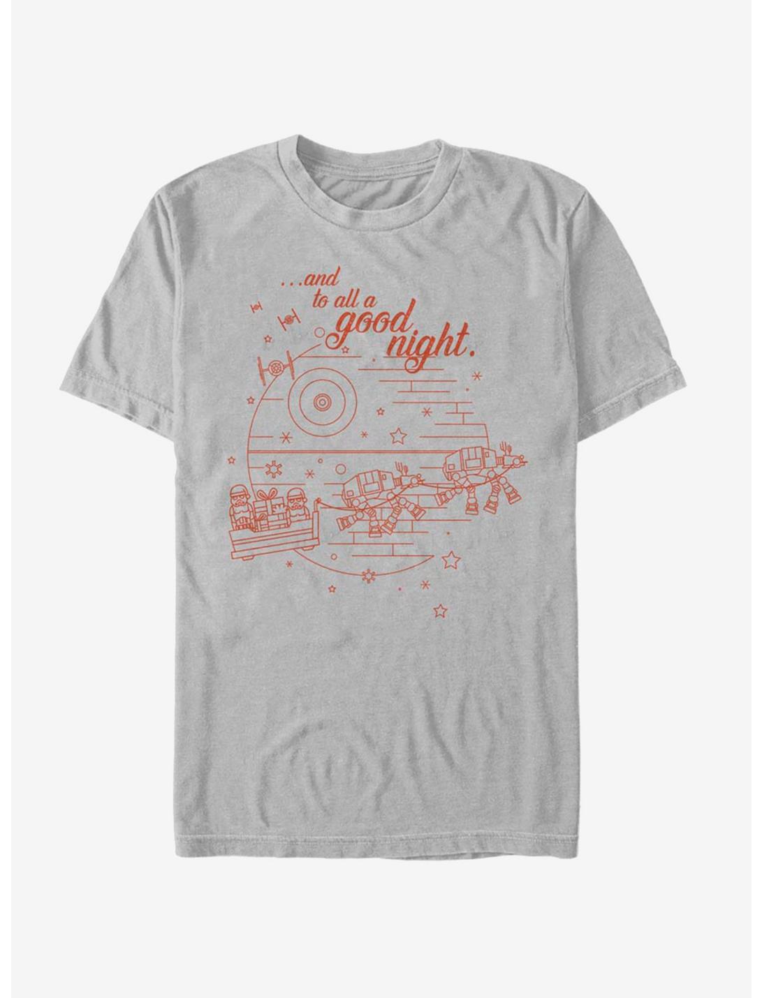 Star Wars To All A Good Night T-Shirt, SILVER, hi-res