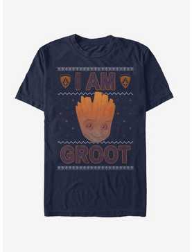 Marvel Guardians Of The Galaxy Groot Christmas Pattern T-Shirt, , hi-res