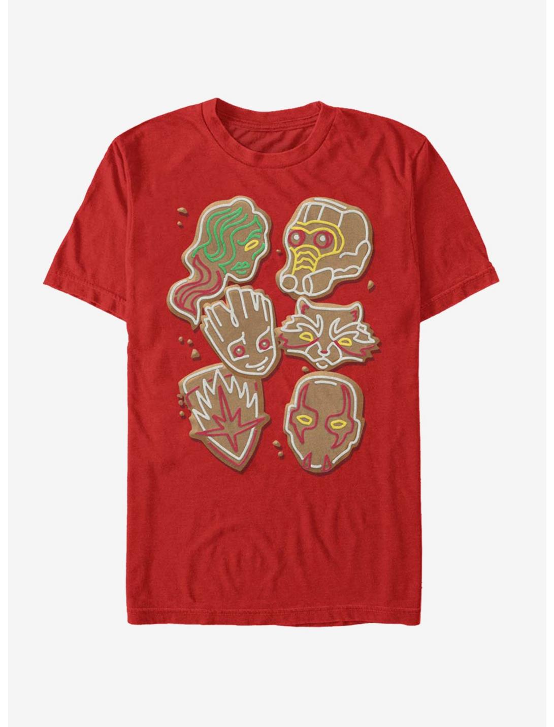 Marvel Guardians Of The Galaxy Guardian Cookies T-Shirt, RED, hi-res