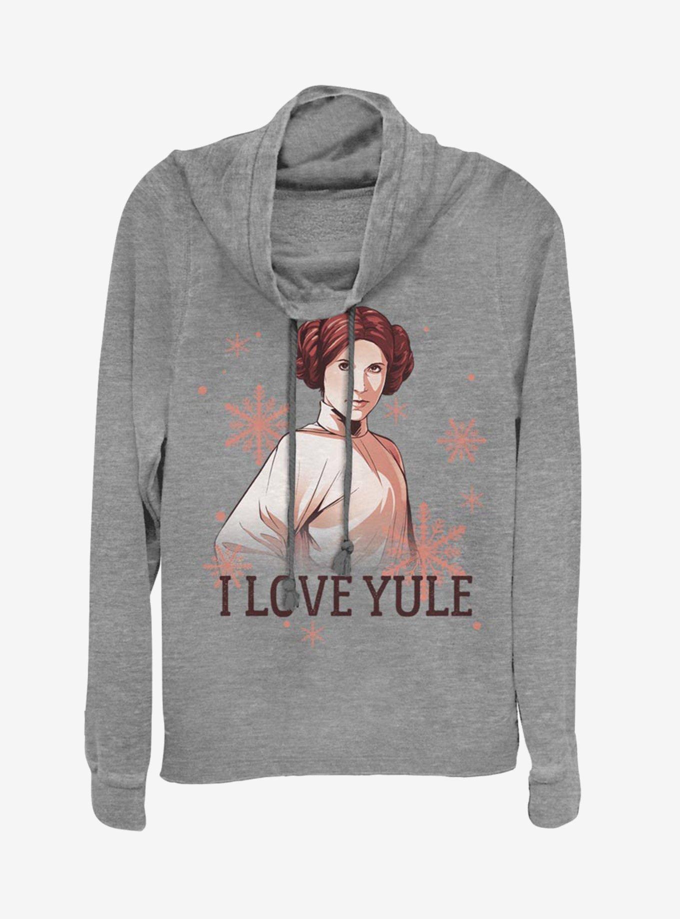 Star Wars I Love Yule Cowlneck Long-Sleeve Womens Top, , hi-res