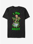 Marvel Guardians Of The Galaxy Holiday Groot T-Shirt, BLACK, hi-res