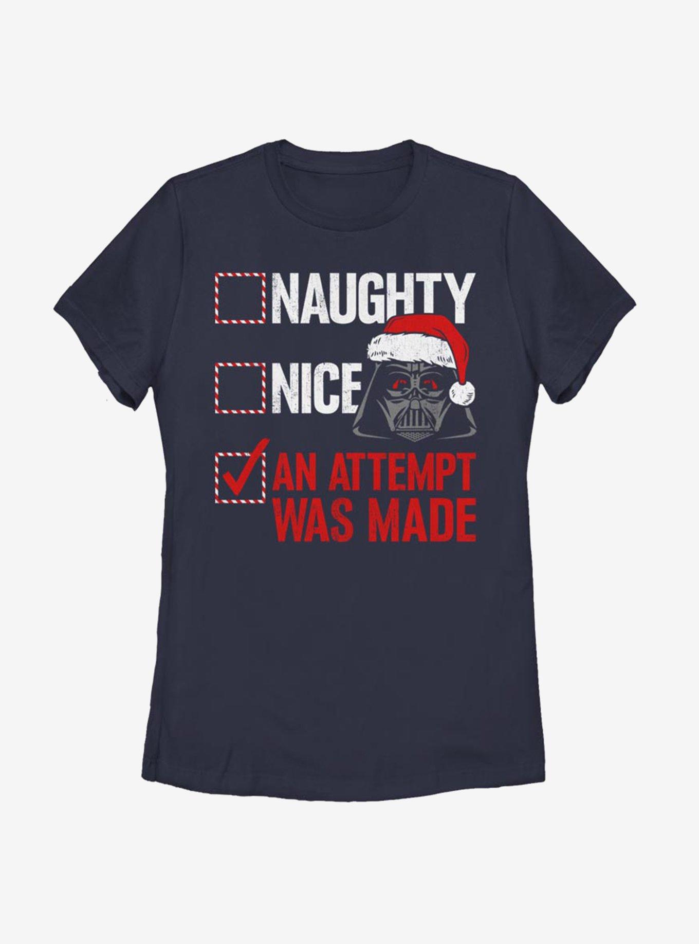 Star Wars Vader An Attempt Was Made Womens T-Shirt, , hi-res