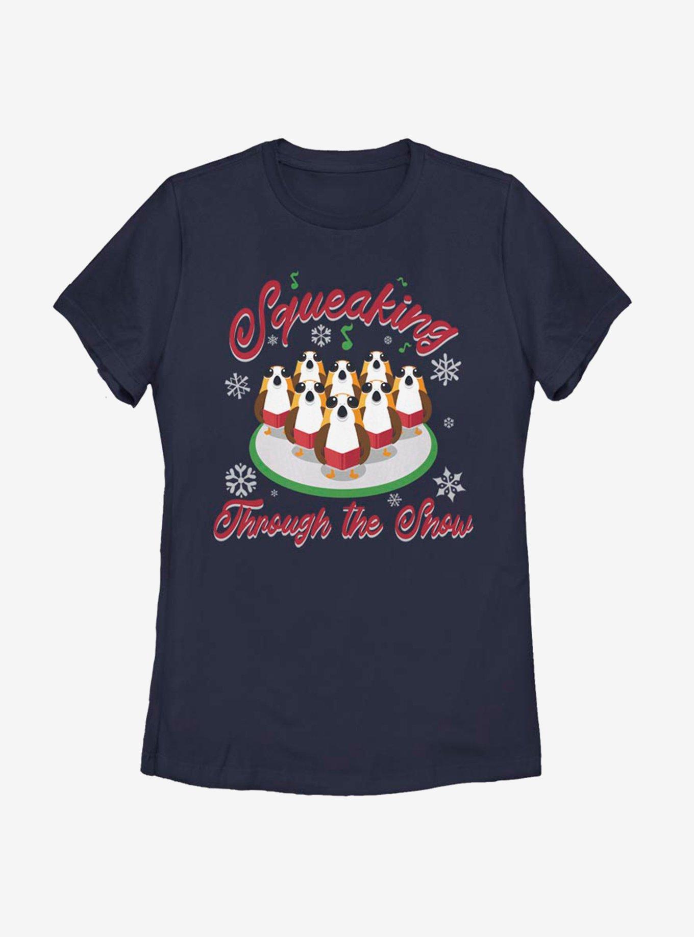 Star Wars Caroling Porgs Womens T-Shirt, , hi-res