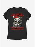 Star Wars Christmas Trooper Womens T-Shirt, BLACK, hi-res