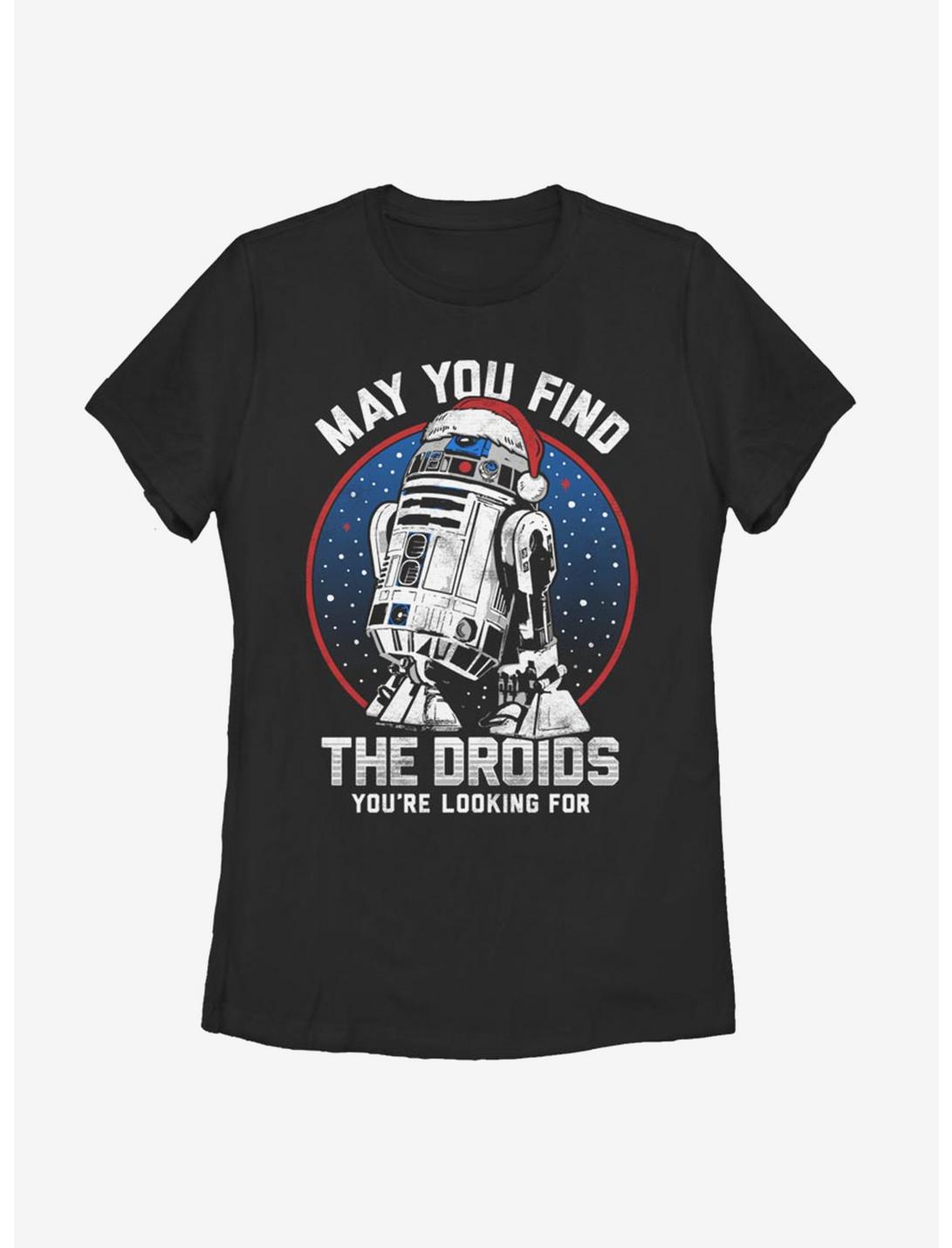 Star Wars Droid Wishes Womens T-Shirt, BLACK, hi-res
