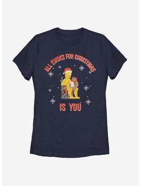 Star Wars Ewoks For Christmas Womens T-Shirt, , hi-res