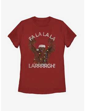 Star WarsChewie Fa La La Larrrrgh Womens T-Shirt, , hi-res