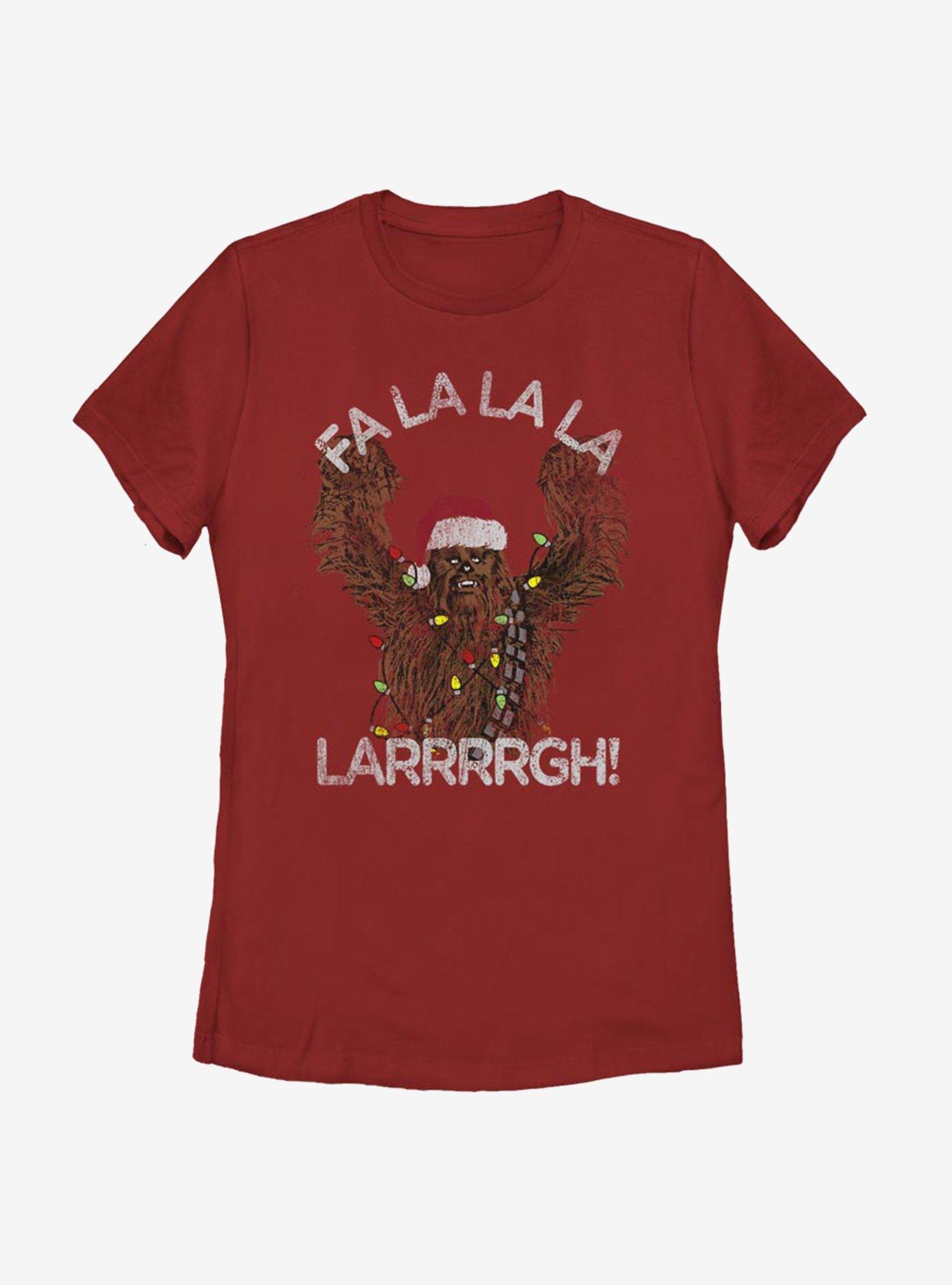 Star WarsChewie Fa La La Larrrrgh Womens T-Shirt, , hi-res