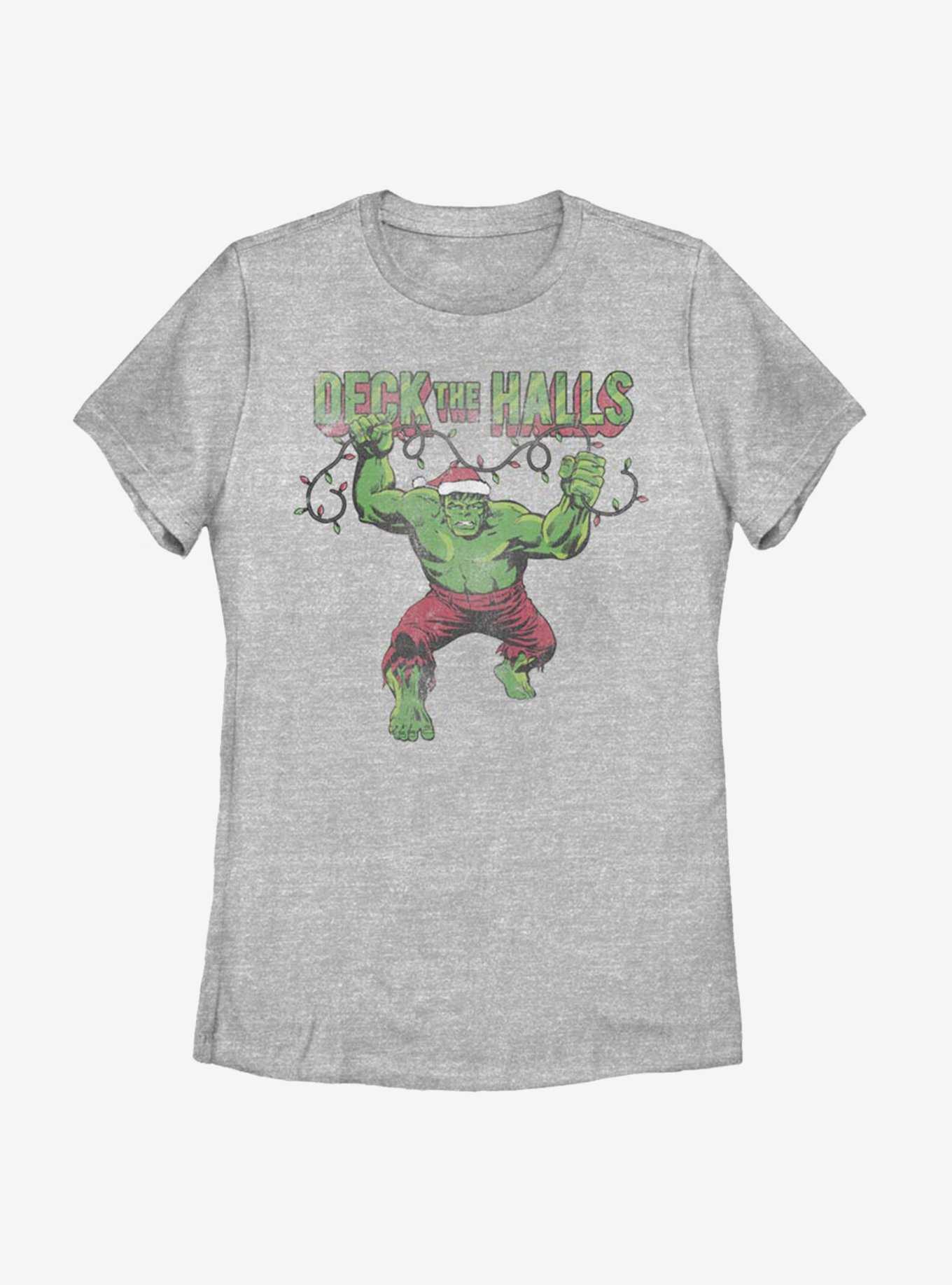 Marvel Hulk Deck The Halls Womens T-Shirt, , hi-res