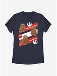 Star Wars Ginger Porgs Womens T-Shirt, NAVY, hi-res