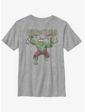 Marvel Hulk Deck The Halls Youth T-Shirt, , hi-res