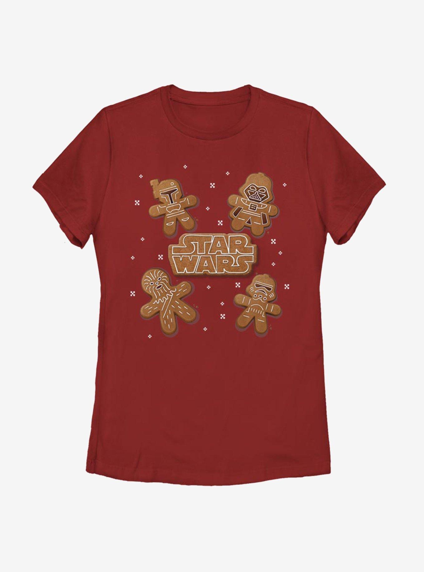Star Wars Gingerbread Crew Womens T-Shirt, , hi-res