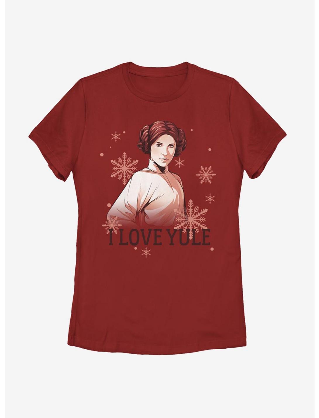 Star Wars I Love Yule Womens T-Shirt, RED, hi-res